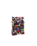 Koraliki 5mm 40g metaliczne