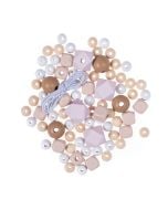 Koraliki drewniane nude 80szt