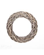 Wianek wiklynowy szary 25cm