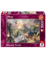 Puzzle 1000 Thomas Kinkade Piękna i Bestia