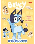Oto Bluey! Zabawy i zadania z naklejkami
