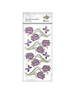 Kryształki samoprzylepne tulipany 8szt