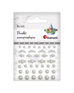 Kryształki samoprzylepne okrągłe 48szt