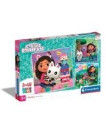 Puzzle 3x48 Super Kolor Gabby's Dollhouse