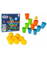 Układanka kubeczki gra 3w1 44 el