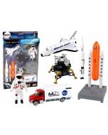 Zestaw figurek kosmos statek kosmiczny 8 el.