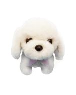 Piesek chodzi i szczeka