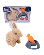 Króliczek na baterie z akcesoriami