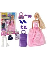 Lalka Lucy księżniczka + akcesoria walizka