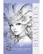 Kolorowanka kreatywna A4 Beauties fioletowa FRESH