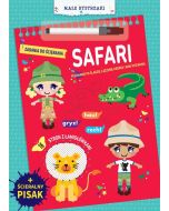 Małe bystrzaki. Zadania do ścierania. Safari