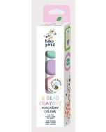 Kredki koralikowe - Pastelowe kolory 6 sztuk