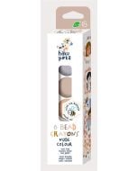 Kredki koralikowe - Ziemiste kolory 6 sztuk