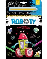 Roboty. Zdrapywanka z rysikiem