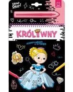 Królewny. Zdrapywanka z rysikiem