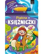 Malowanka z pisakiem wodnym. Piękne księżniczki