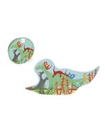 Puzzle 30 konturowe Dinozaury