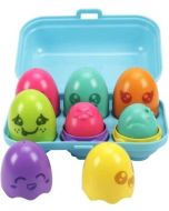 Toomies Jajeczka z dźwiękami niebieskie TOMY