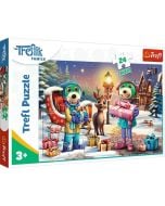 Puzzle Maxi 24 Zimowy czas z Treflikam TREFL