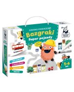 Zabawy edukacyjne. Bazgraki. Super pojazdy