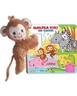 Małpka Kiki na safari