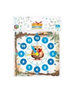 Zegar edukacyjny Sowa