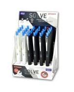 Długopis żelowy Solve niebieski (24szt) PENMATE