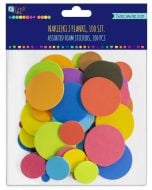 Naklejki z pianki koła 100szt