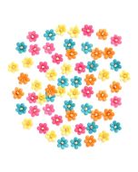 Kwiaty papierowe nasycone 1cm 60szt