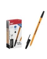 Długopis ze skuwką czarny (50szt)