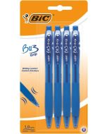 Długopis niebieski Bu3 grip bls 4szt BIC