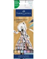 Pisak dwustronny Goldfaber fashion 6 kolorów