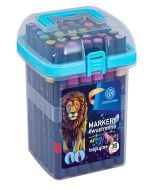 Markery trójkątne dwustronne 36 kol ASTRA