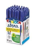 Długopis Sfera niebieski (50szt) CARIOCA