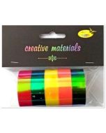 Taśmy papierowe opalizujące 15mm 5szt