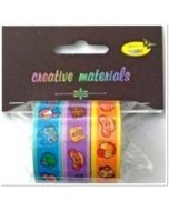 Taśmy samoprzylepne zwierzęta 15mm 3szt