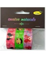 Taśmy samoprzylepne dzieci 15mm 3szt