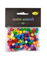 Koraliki kolorowe 6mm 35g ok.150szt