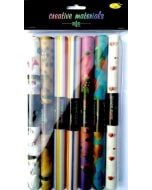 Papier transparentny z nadrukiem 25x35cm 7szt