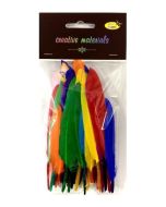 Piórka twarde 15cm 50szt