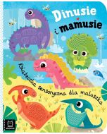 Dinusie i mamusie. Książeczka sensoryczna