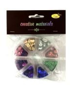 Cekiny 8 kolorów 6mm 40g