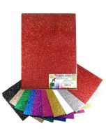 Pianka mikroguma brokat 20x30cm 10 arkuszy