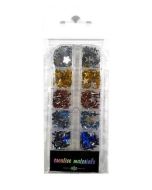 Gwiazdki akrylowe 12 kolorów