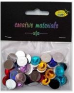 Kółka akrylowe ozdobne 14mm 15g