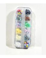 Półperełki opalizujące 5mm 12 kolorów