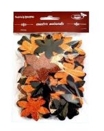 Kwiatki brokatowe 60szt