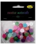 Półperełki z mikrostrukturą 12mm 15g