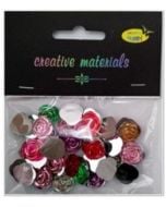 Różyczki akrylowe 15mm