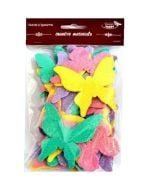 Motyle brokatowe 52szt